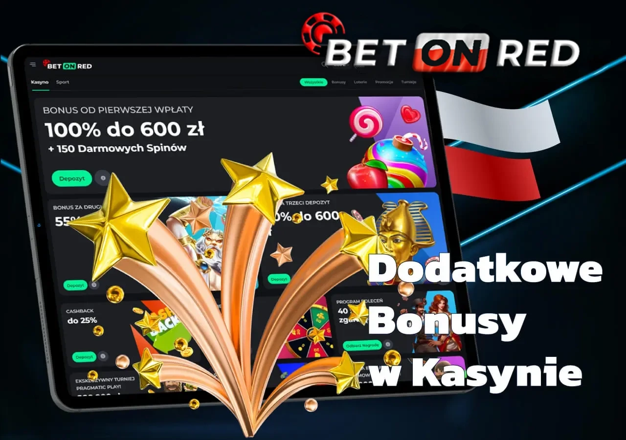 Sprawdź dodatkowe bonusy kasynowe