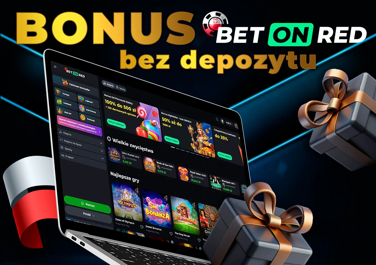 Zdobądź bonus bez depozytu w BetOnRed Polska