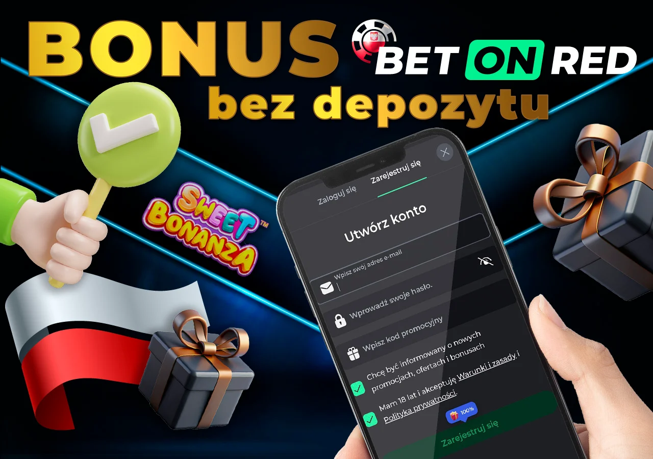 Zarejestruj się i otrzymaj bonus bez depozytu w kasynie BetOnRed