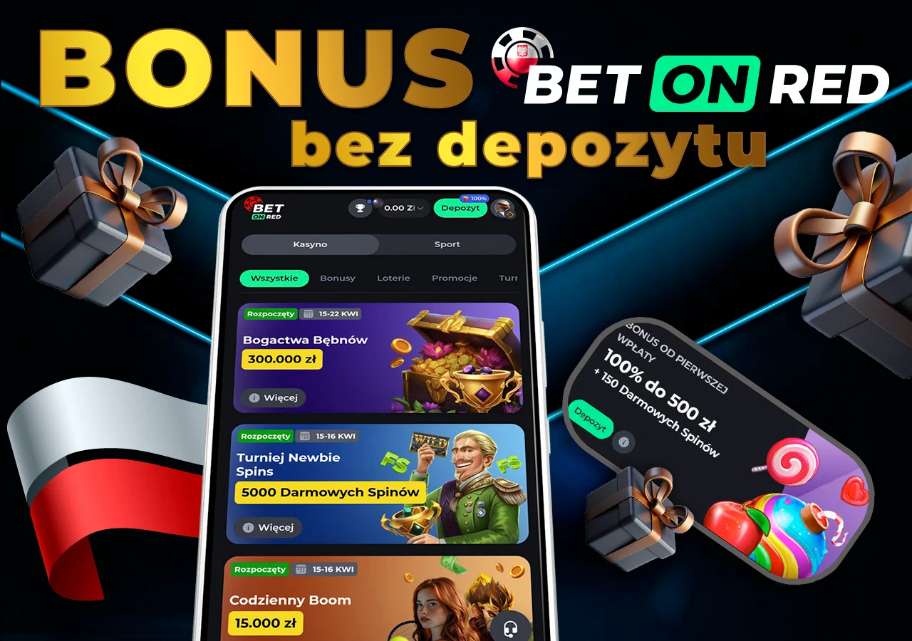 Bonus główny BetOnRed i inne promocje