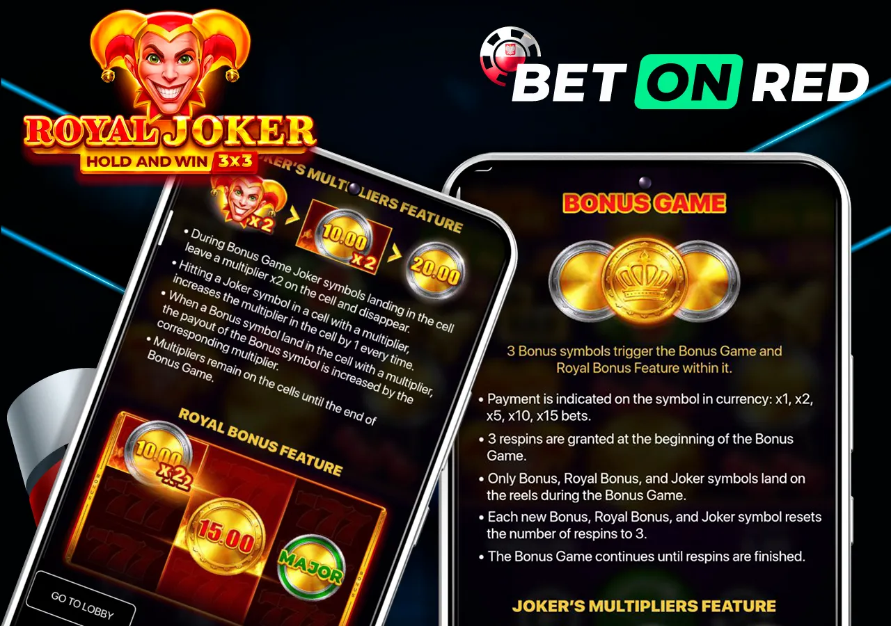 Sprawdź najważniejsze funkcje Royal Joker