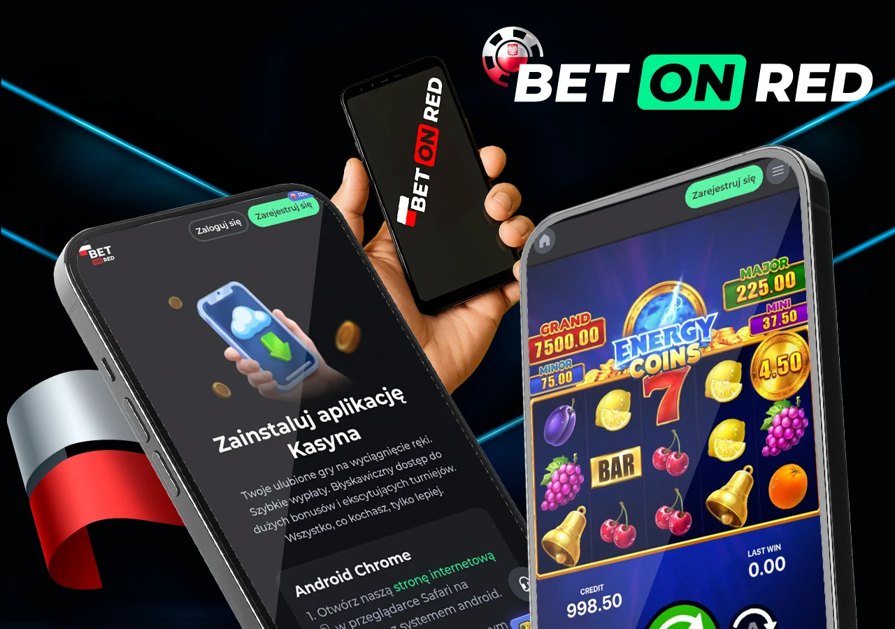 Zagraj w Energy Coins za pomocą aplikacji mobilnej BetOnRed