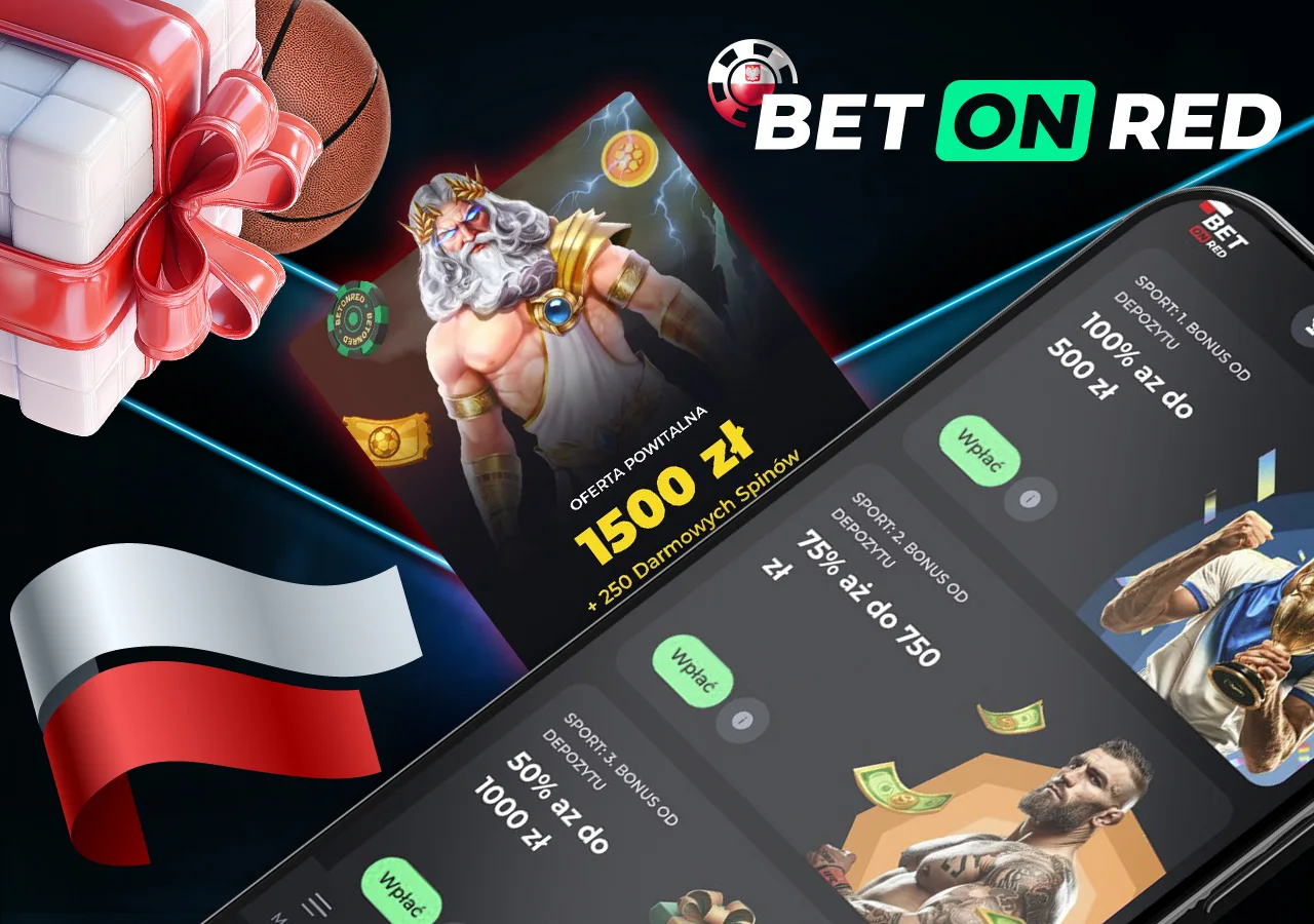 Sprawdź bonus główny i inne promocje BetOnRed